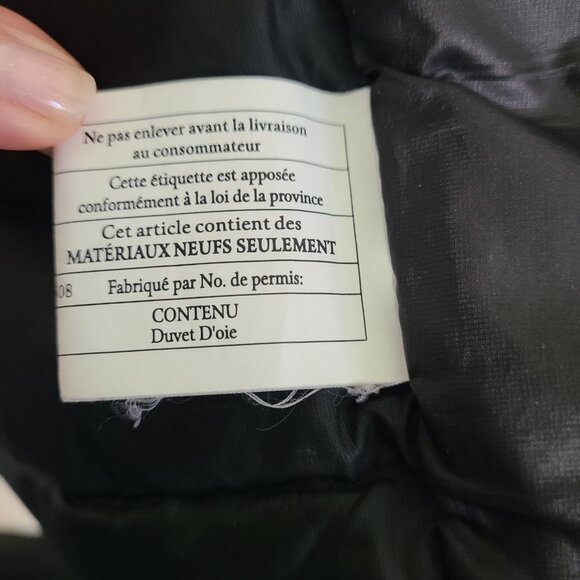 Patagonia Goose Down Sweater Puffer Jacket Full Zip Black Men’s Size Medium - Picture 9 of 11